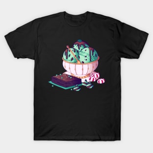 Mint Chocolate Snacks T-Shirt